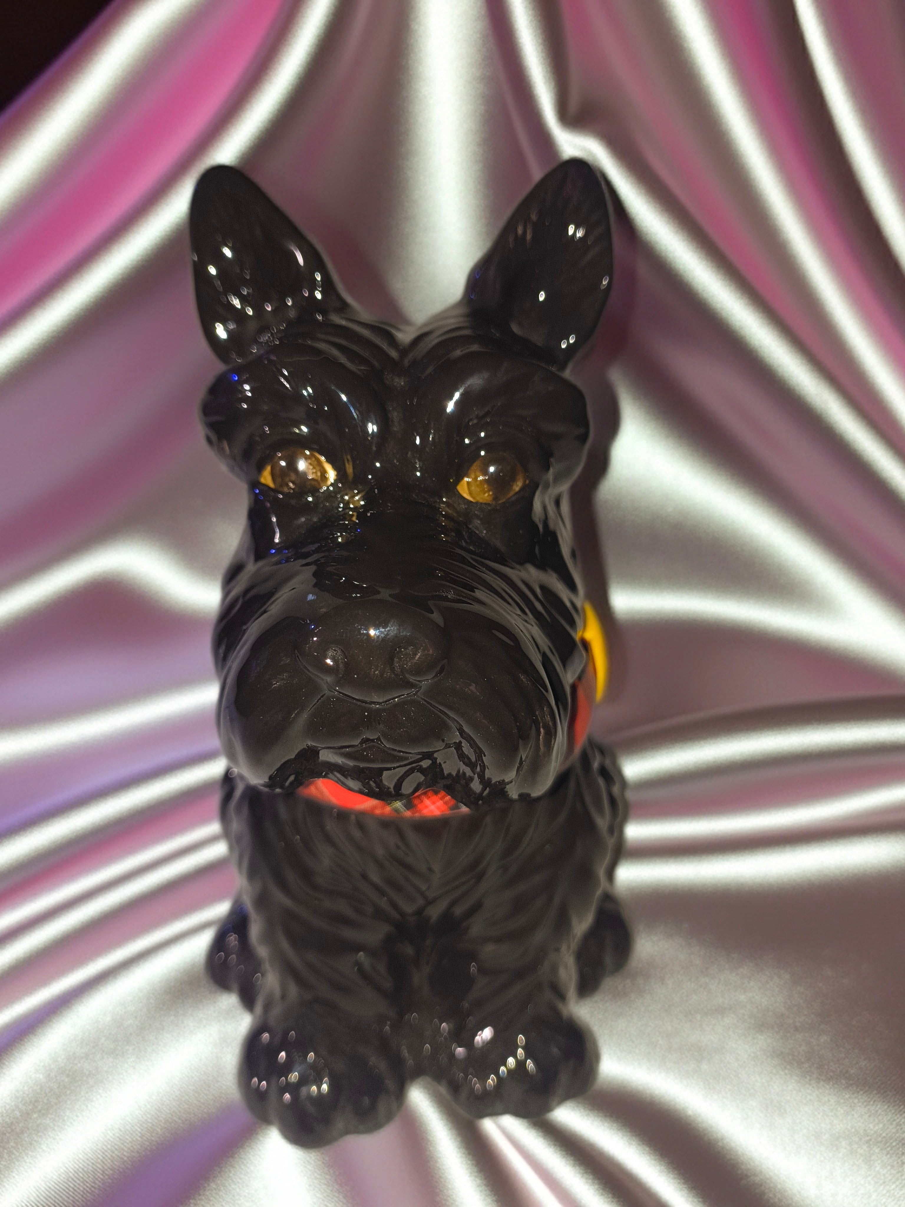 Scottish Terrier Dog Cookie Jar – Jeffrey Banks for David's Cookies, Black (~12" High)
