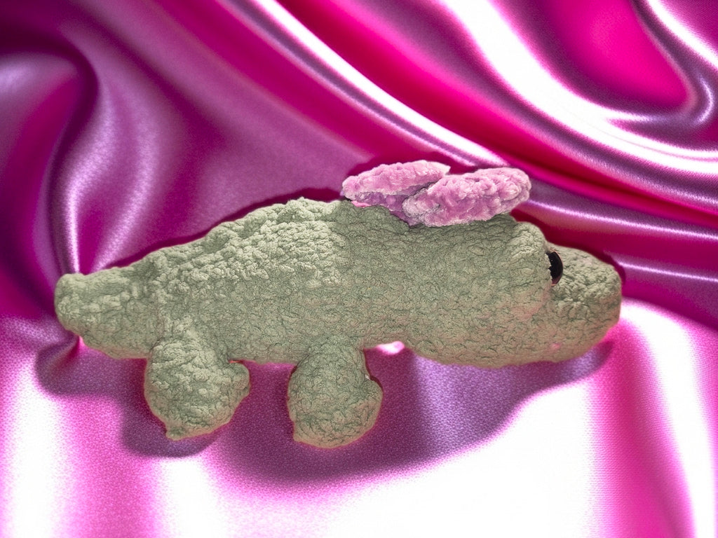 Crochet Crocodile Stuffed Animal